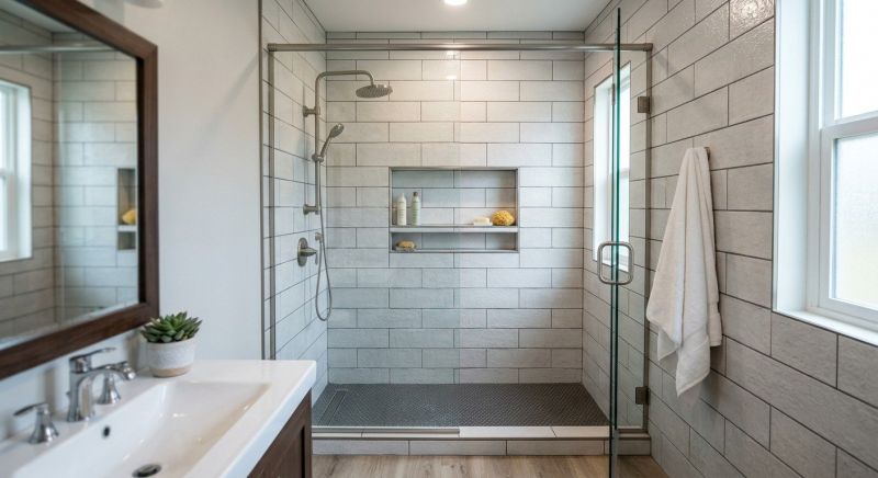 Shower Surround Installation project example